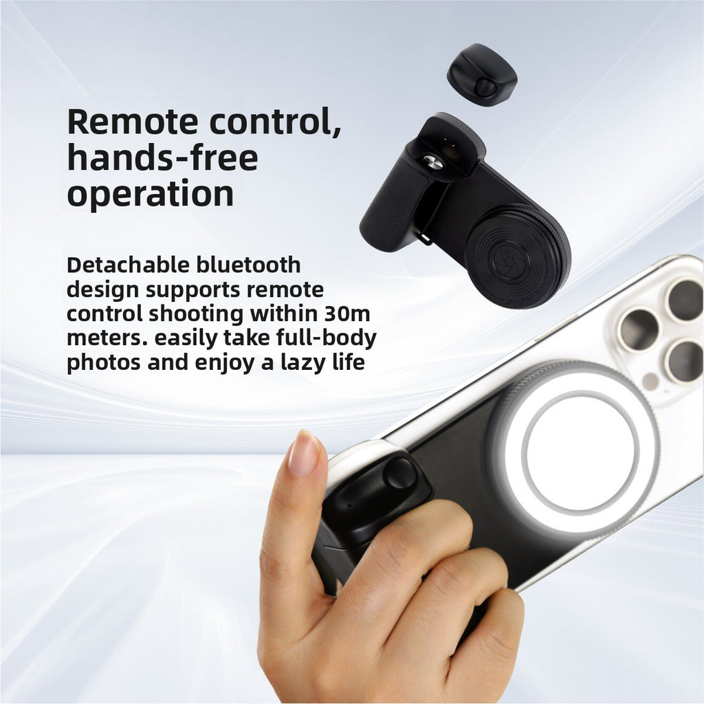 Bluetooth Selfie Ring Light with Dual Temperature