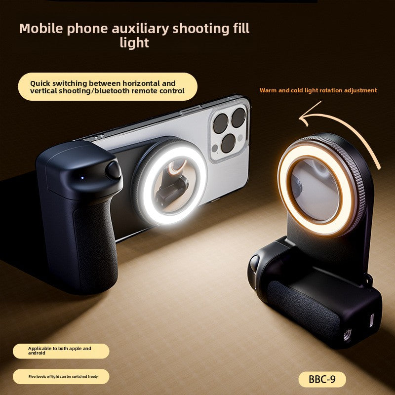 Bluetooth Selfie Ring Light with Dual Temperature